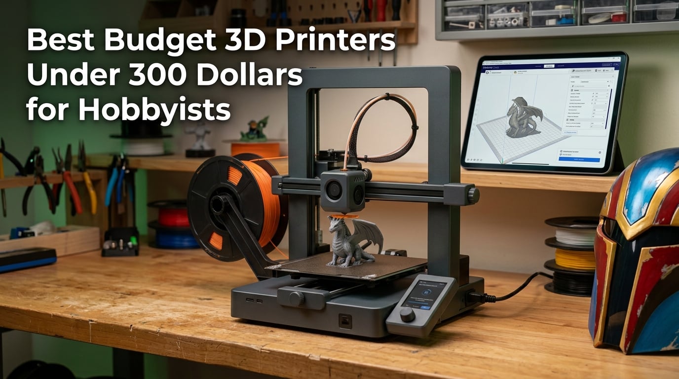 Best Budget 3D Printers Under 300 Dollars for Hobbyists