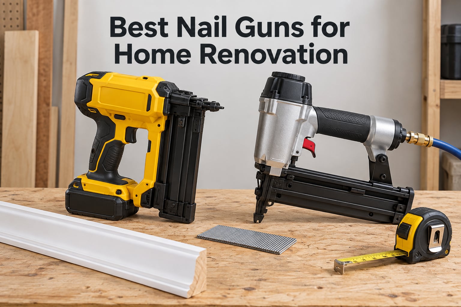 Best Nail Guns for Home Renovation