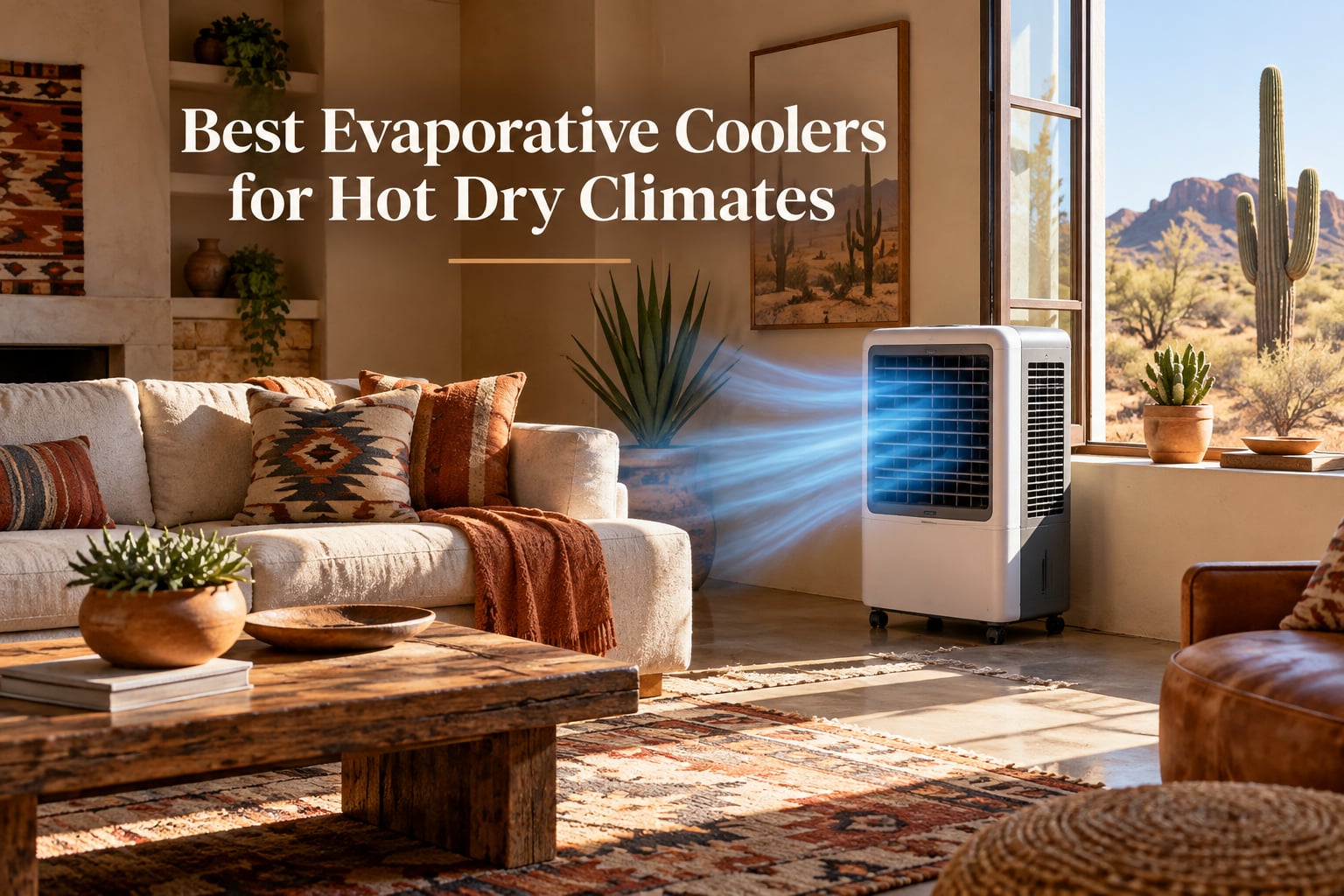 Best Evaporative Coolers for Hot Dry Climates