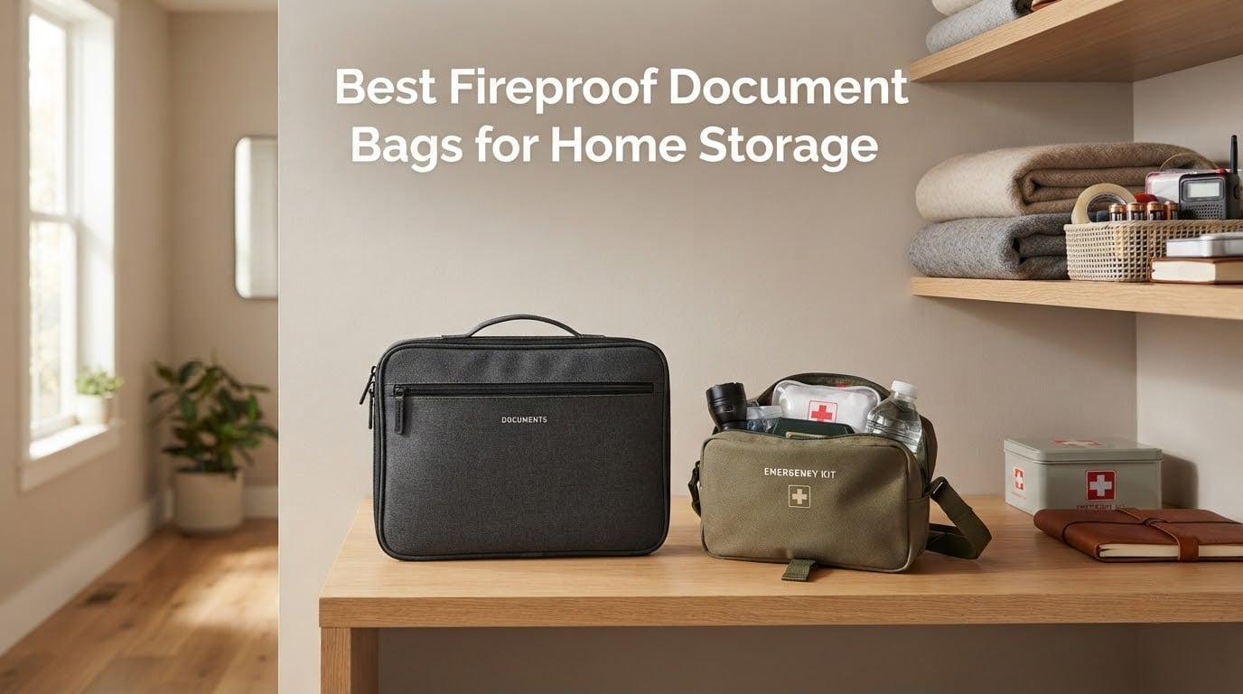 Best Fireproof Document Bags for Home Storage