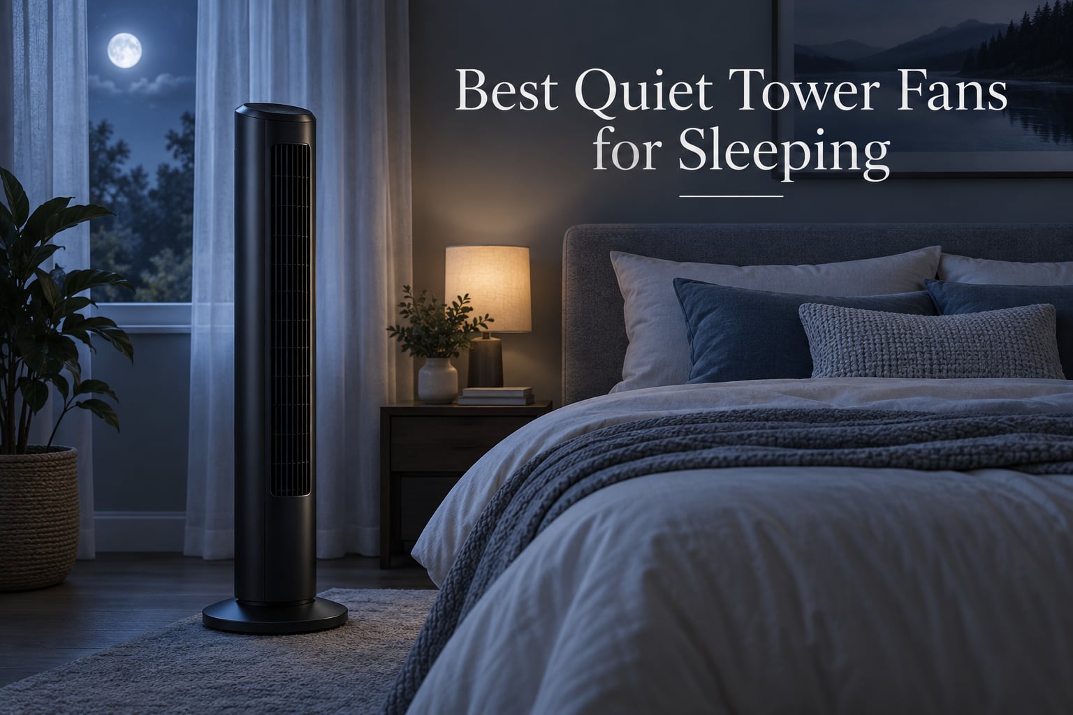 Best Quiet Tower Fans for Sleeping