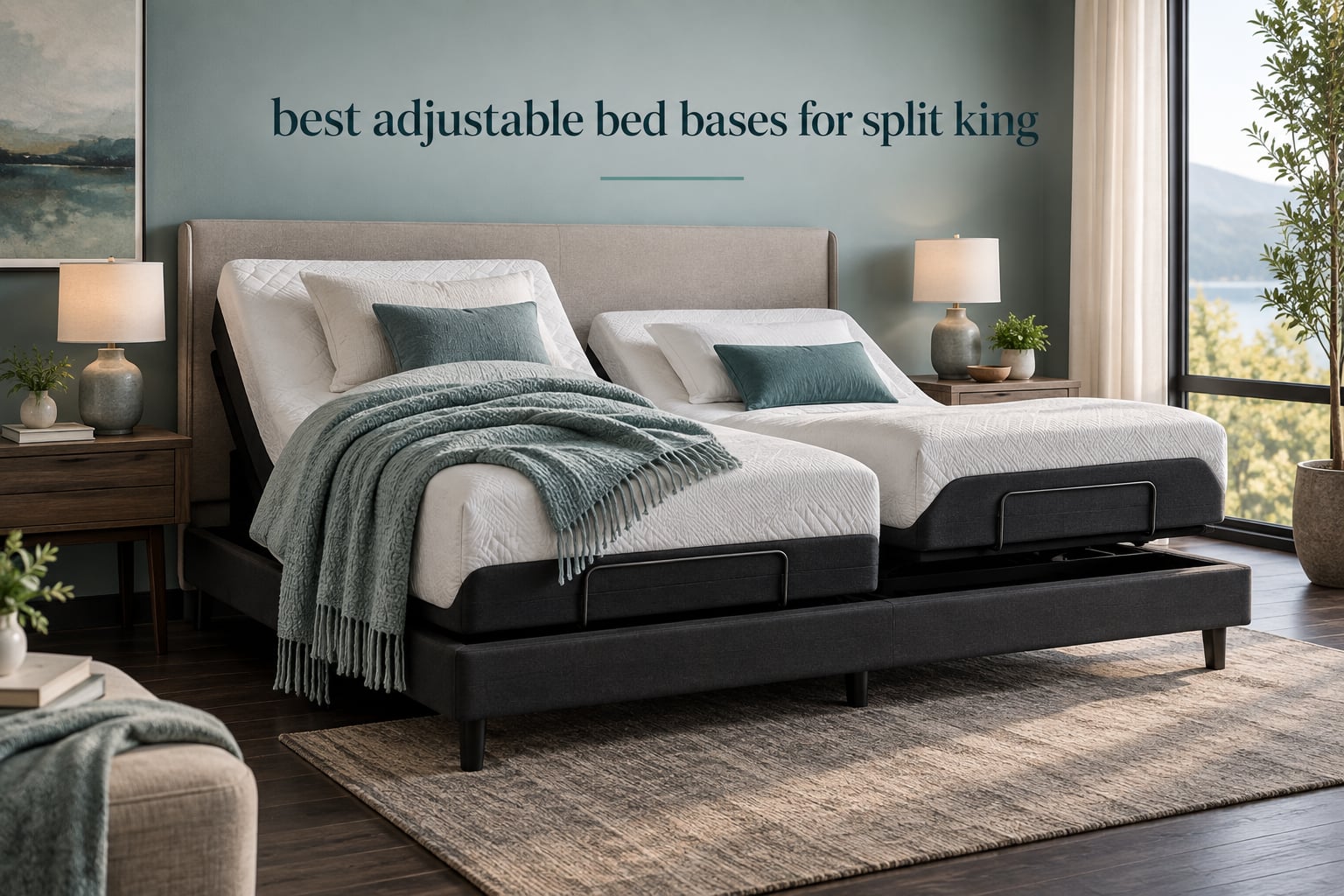best adjustable bed bases for split king