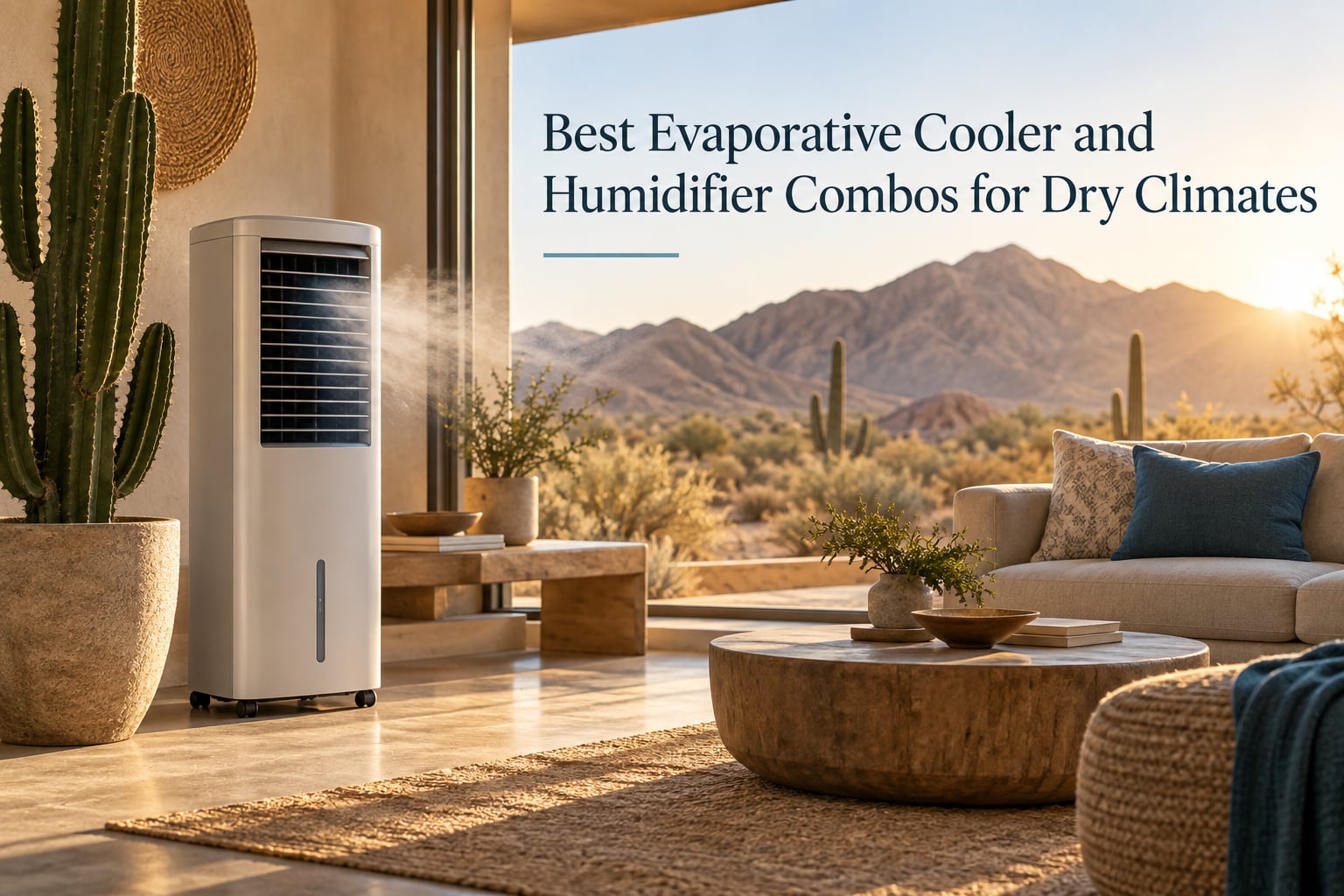 Best Evaporative Cooler and Humidifier Combos for Dry Climates