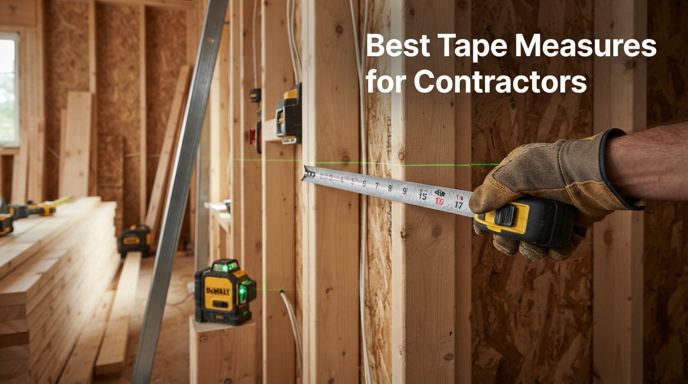 Best Tape Measures for Contractors