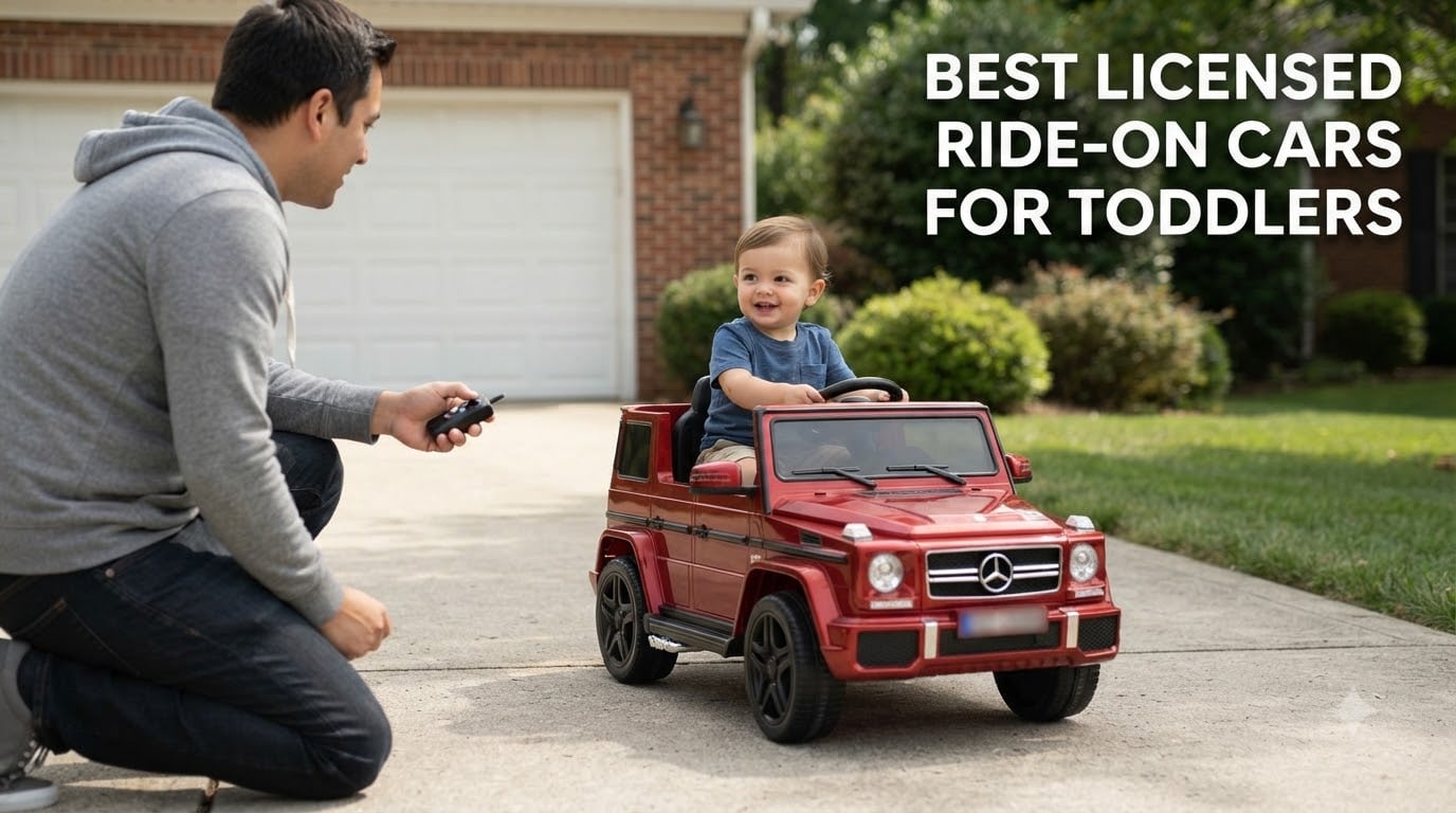Best Licensed Ride-On Cars for Toddlers