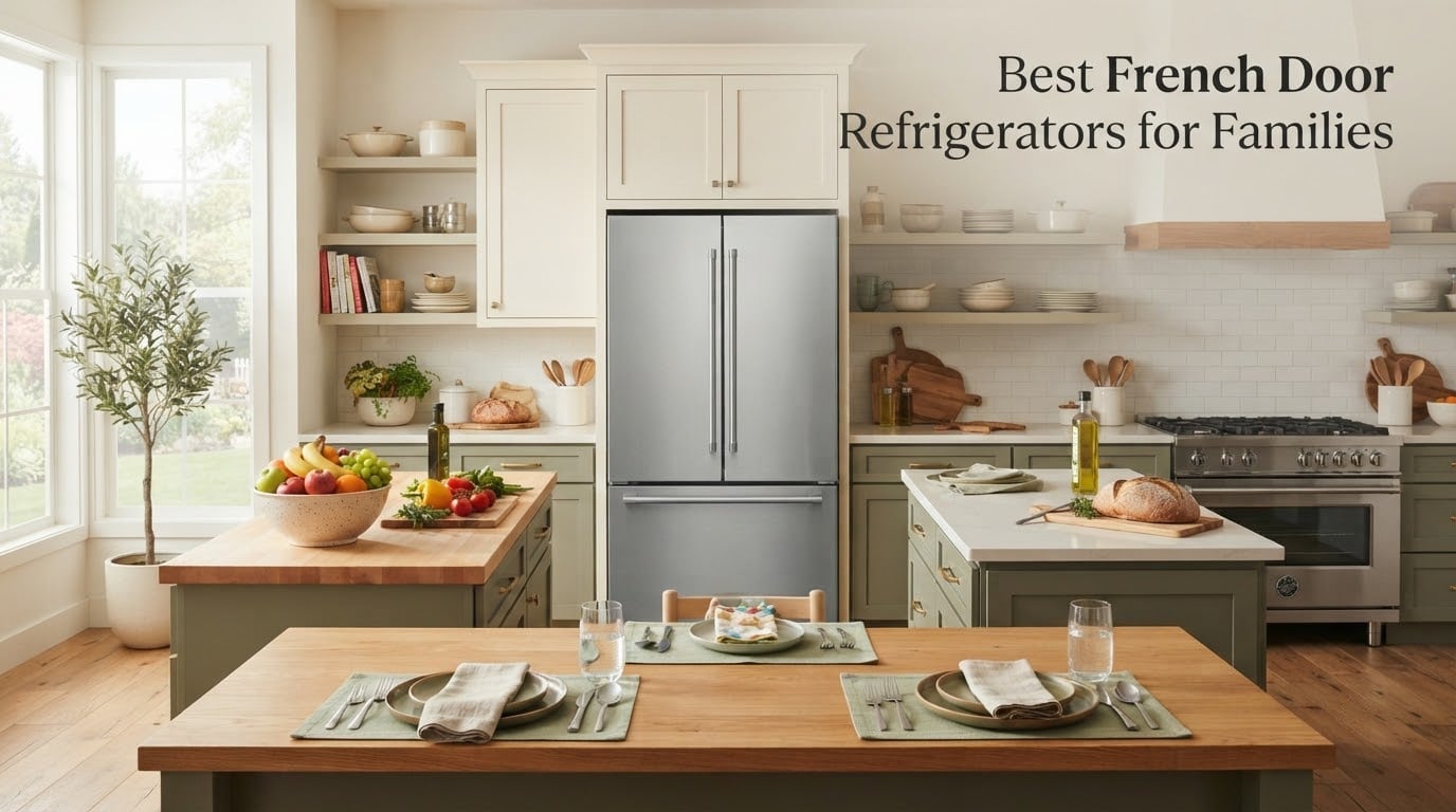 Best French Door Refrigerators for Families