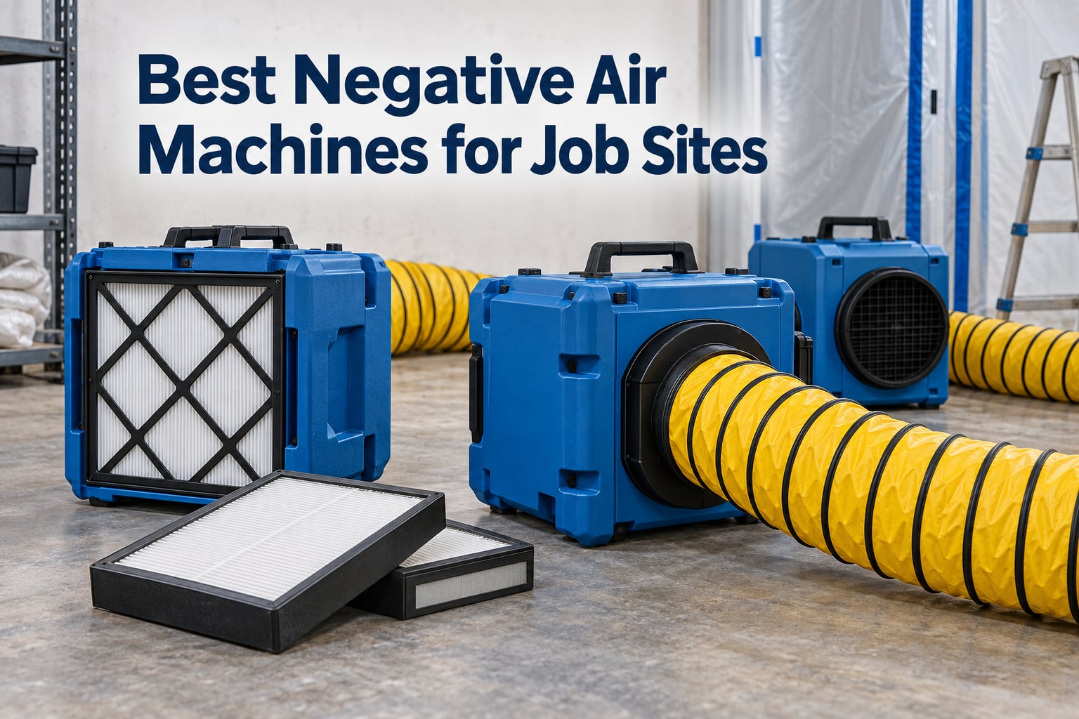 Best Negative Air Machines for Job Sites