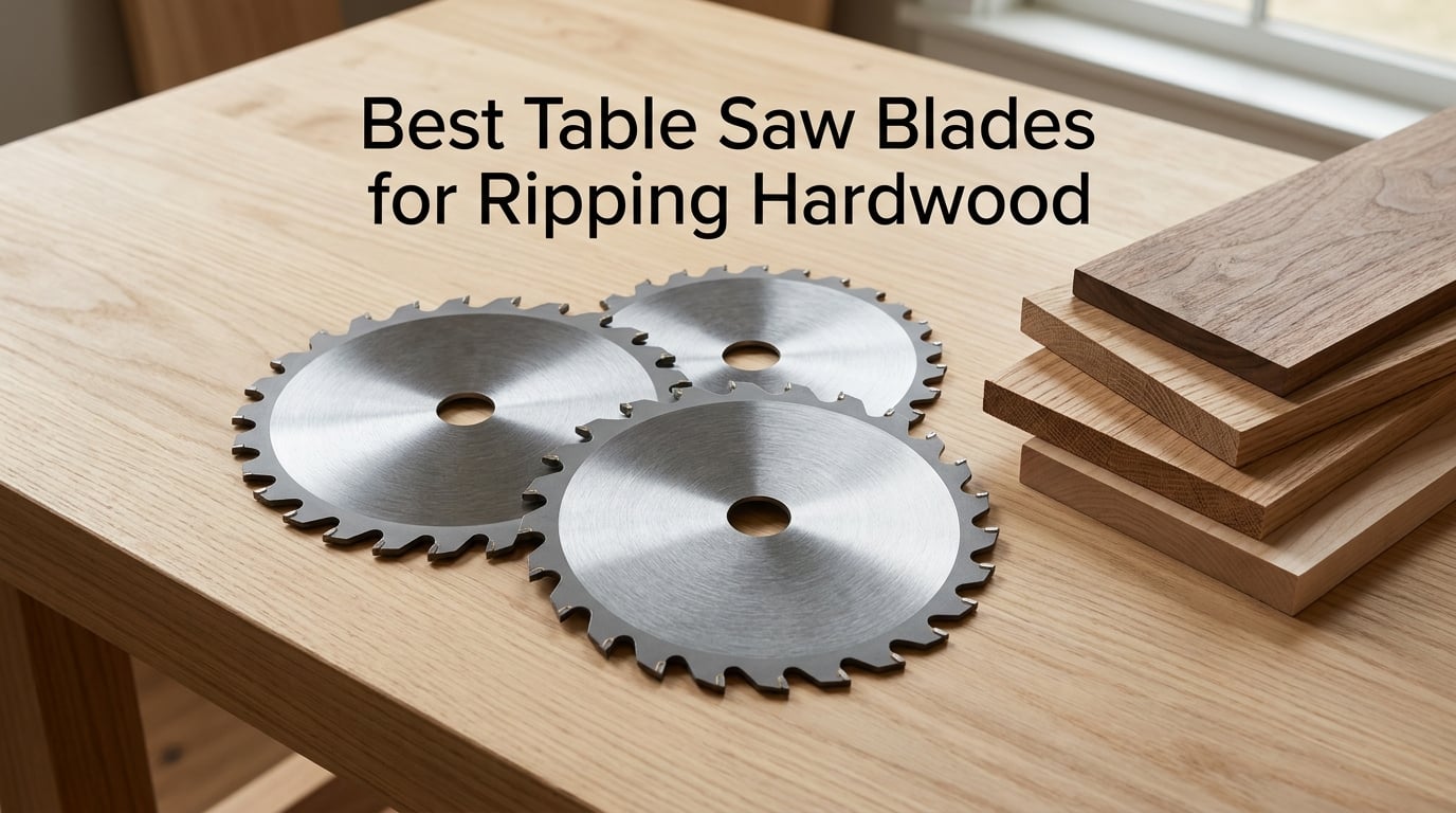 Best Table Saw Blades for Ripping Hardwood