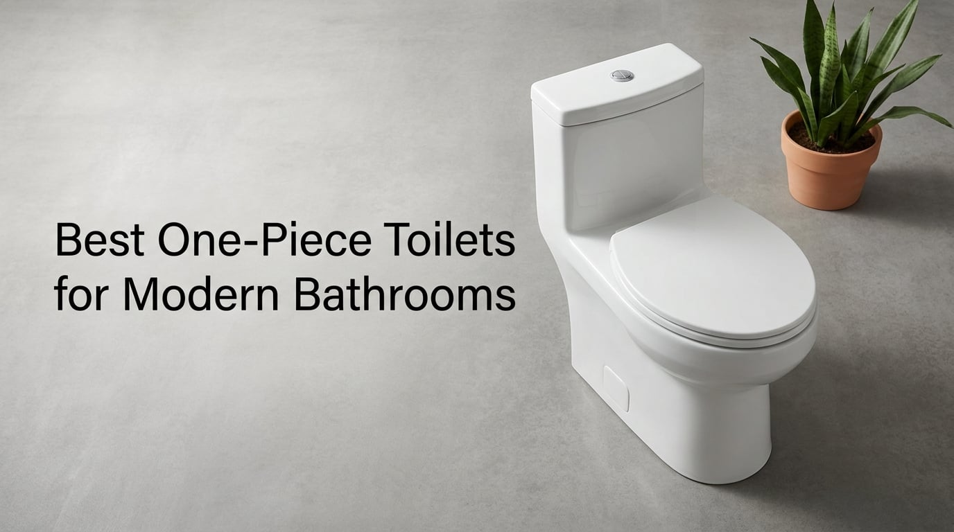Best One-Piece Toilets for Modern Bathrooms