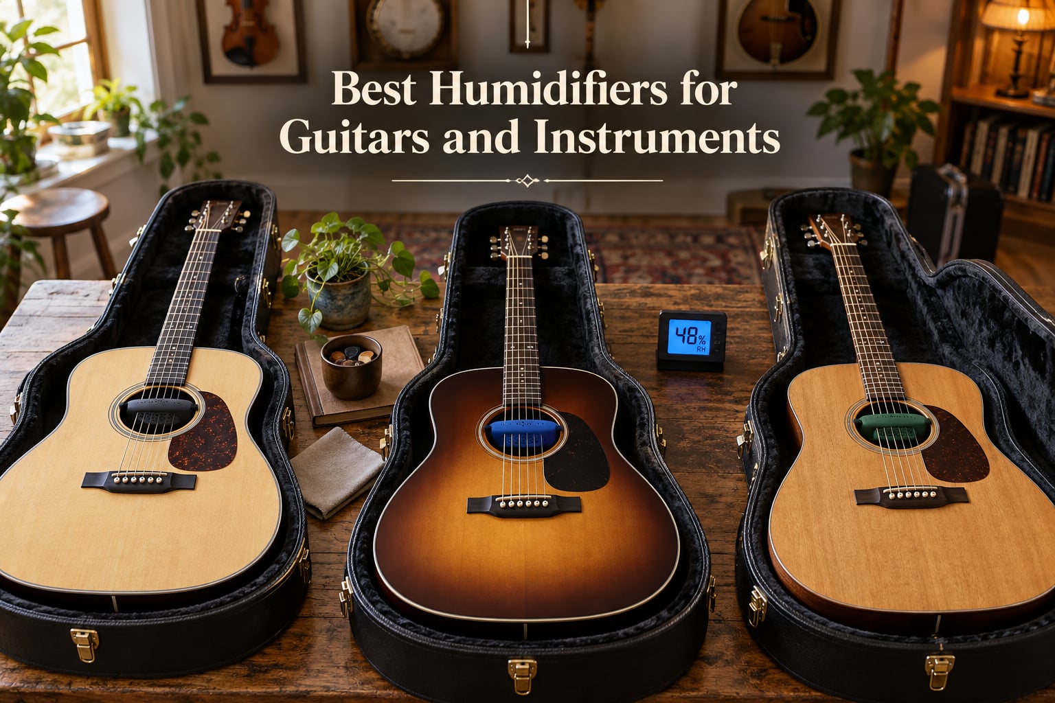 Best Humidifiers for Guitars and Instruments