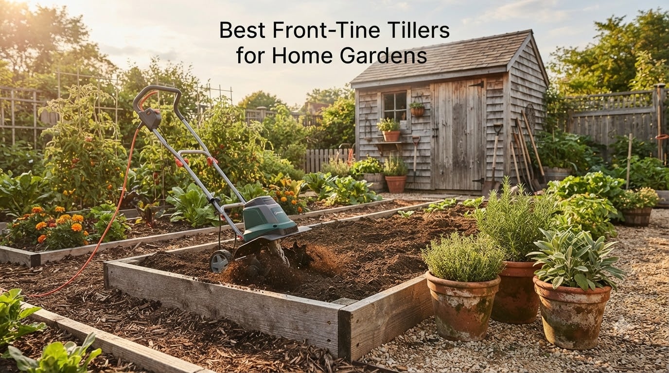 Best Front-Tine Tillers for Home Gardens