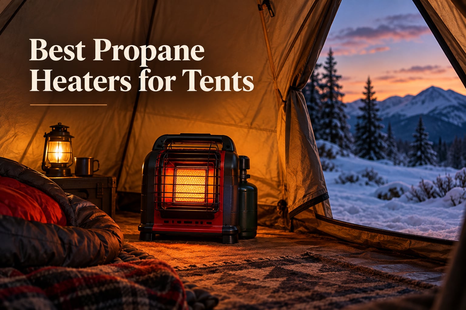 Best Propane Heaters for Tents