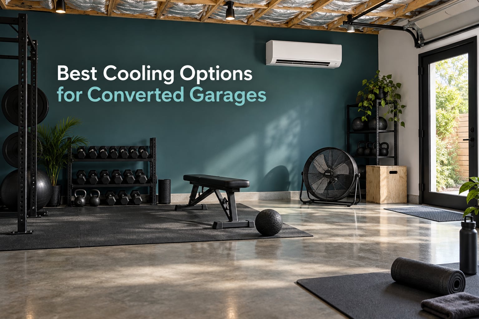 Best Cooling Options for Converted Garages