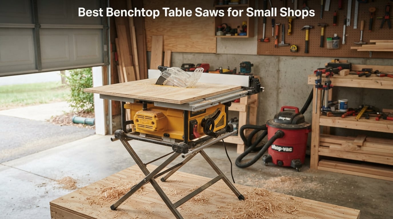 Best Benchtop Table Saws for Small Shops