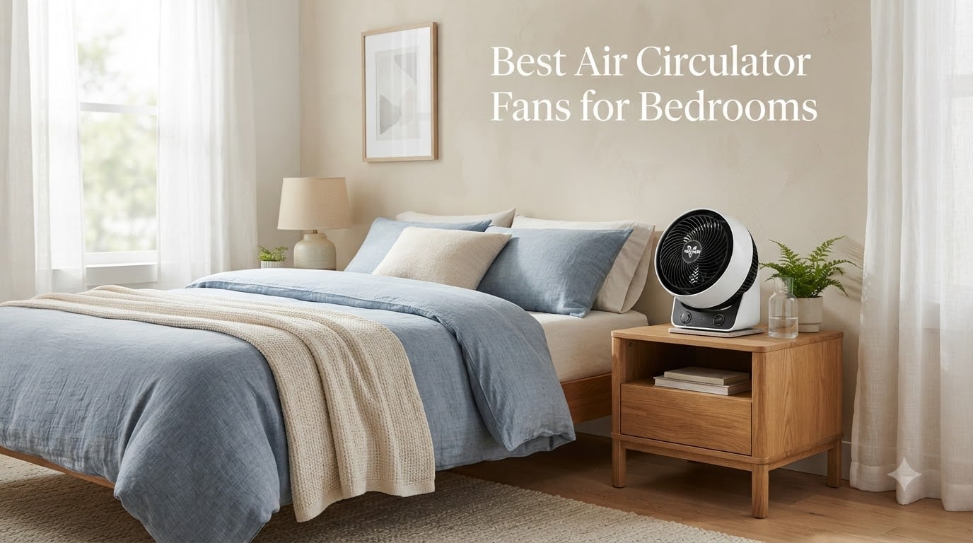 Best Air Circulator Fans for Bedrooms