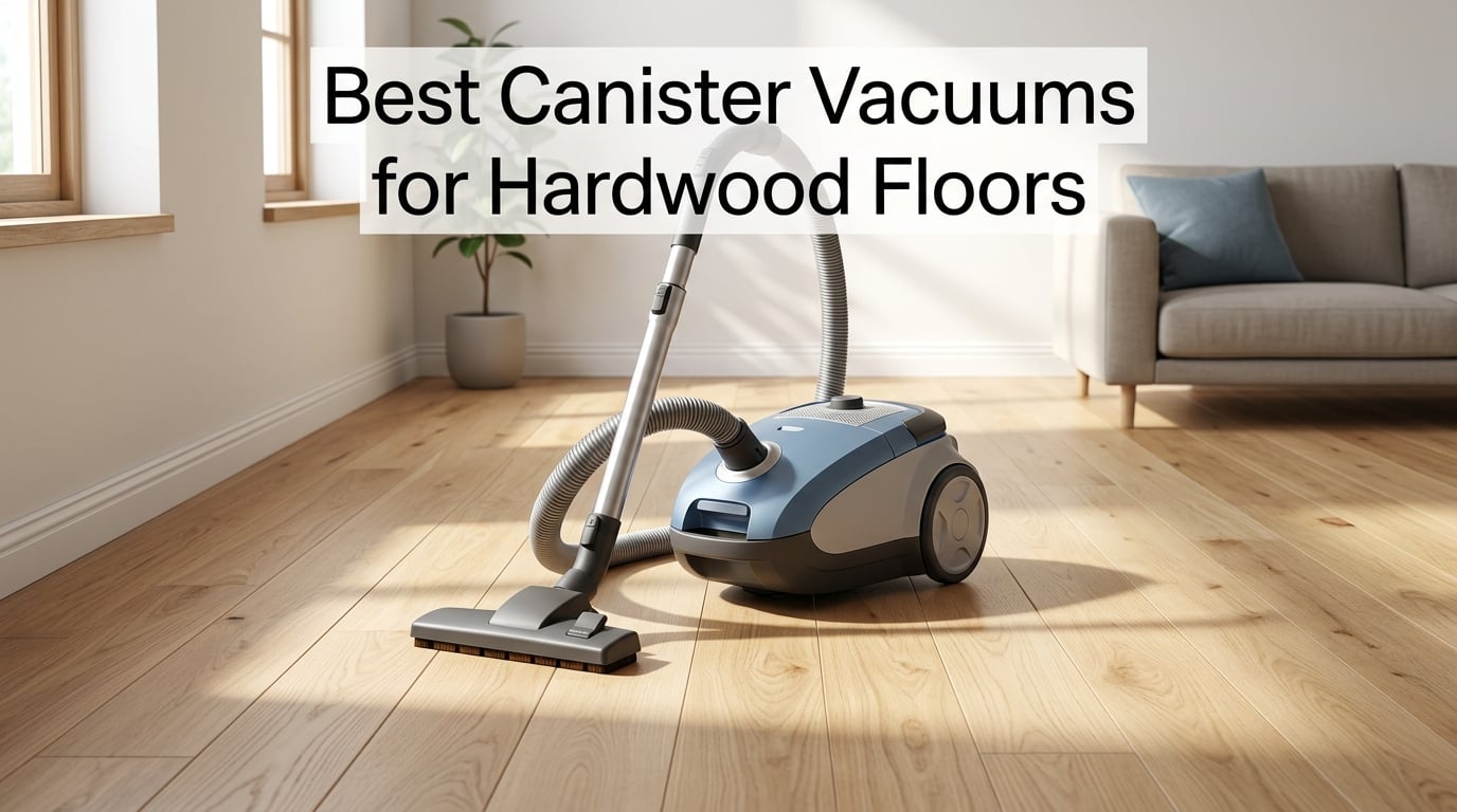 Best Canister Vacuums for Hardwood Floors