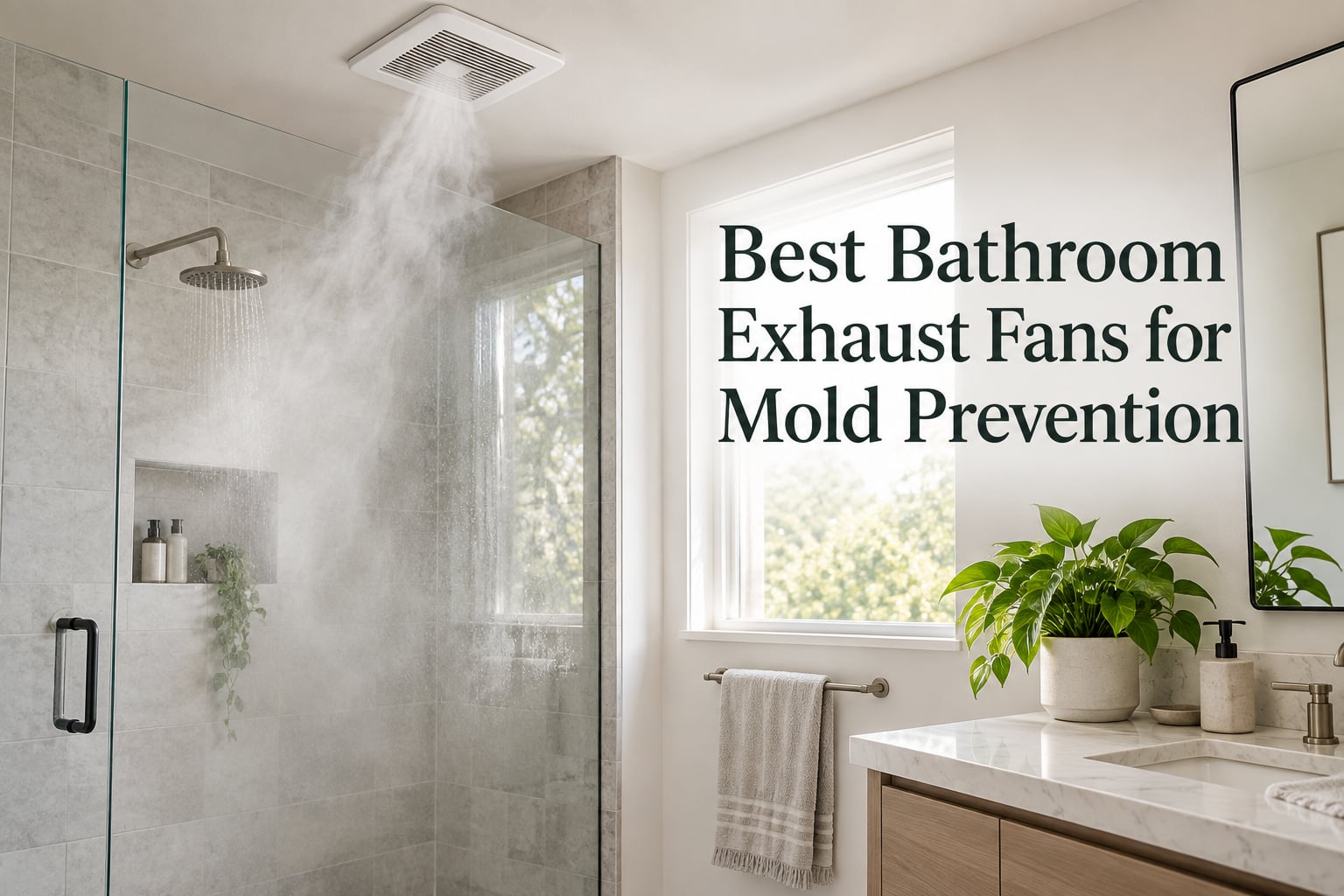 Best Bathroom Exhaust Fans for Mold Prevention