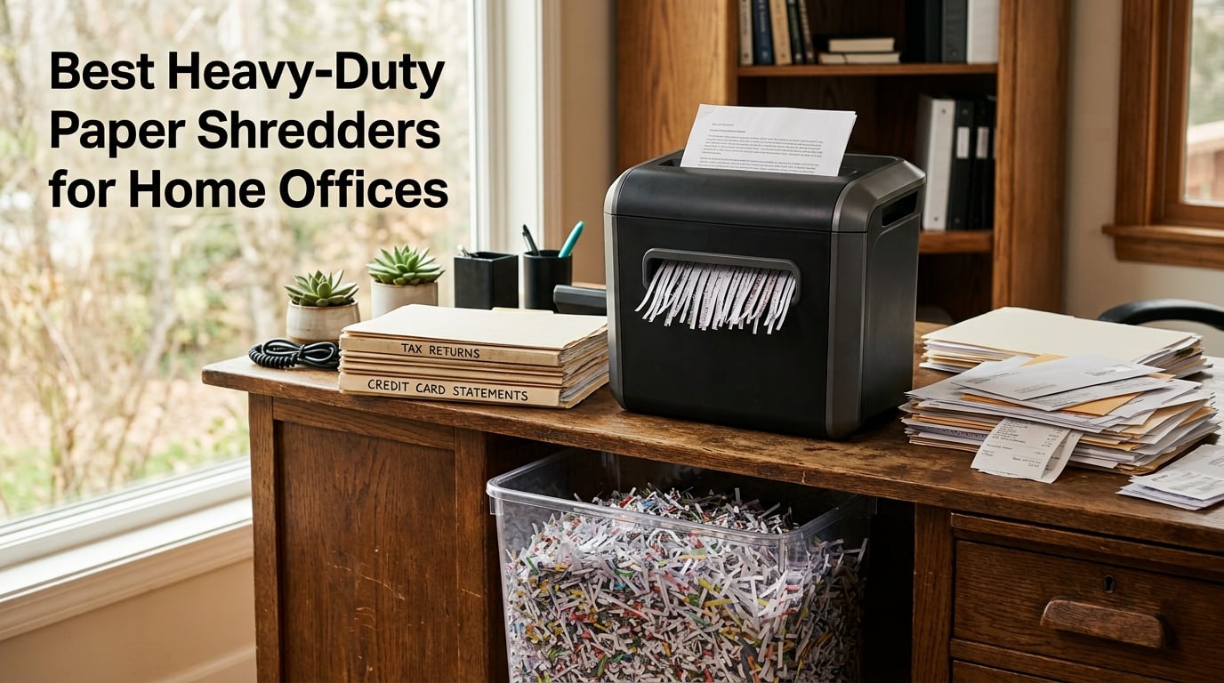 Best Heavy-Duty Paper Shredders for Home Offices