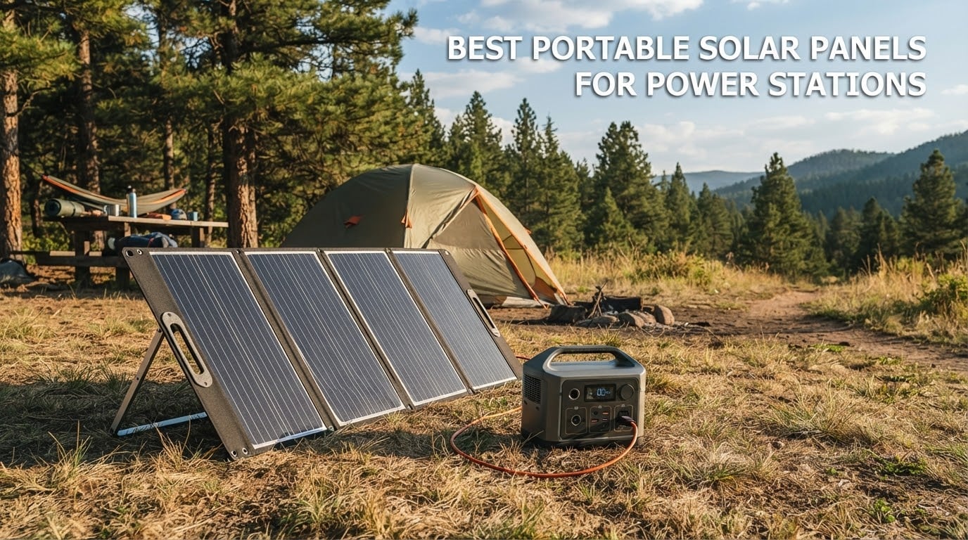 best portable solar panels for power stations