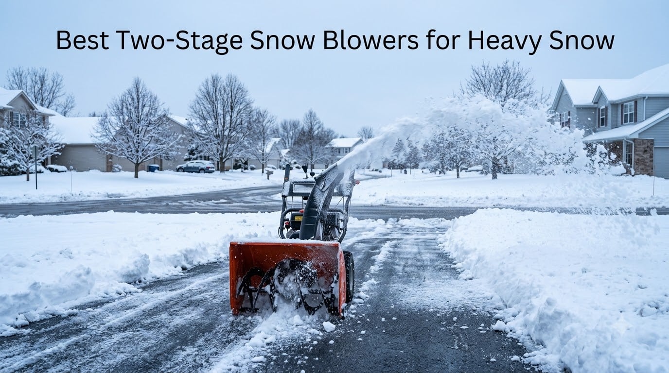 Best Two-Stage Snow Blowers for Heavy Snow