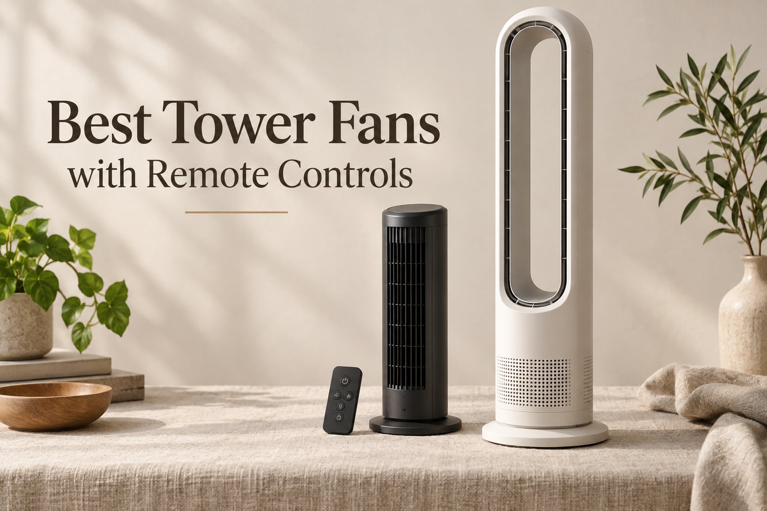 Best Tower Fans with Remote Controls