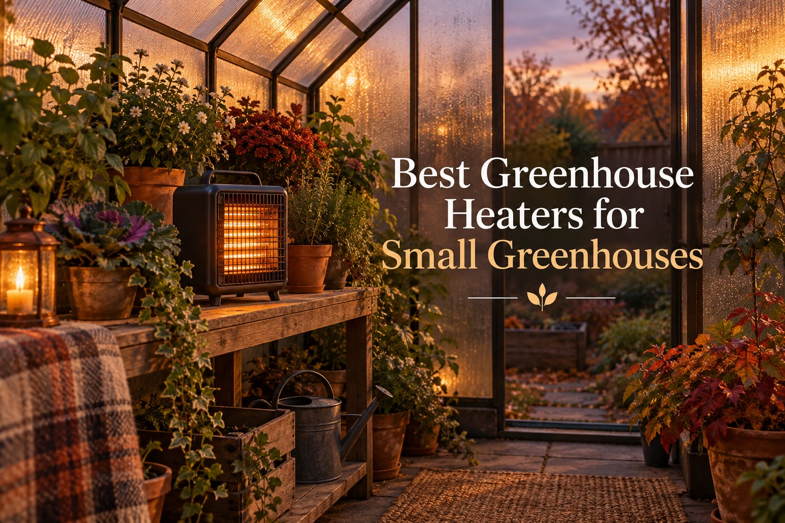 Best Greenhouse Heaters for Small Greenhouses