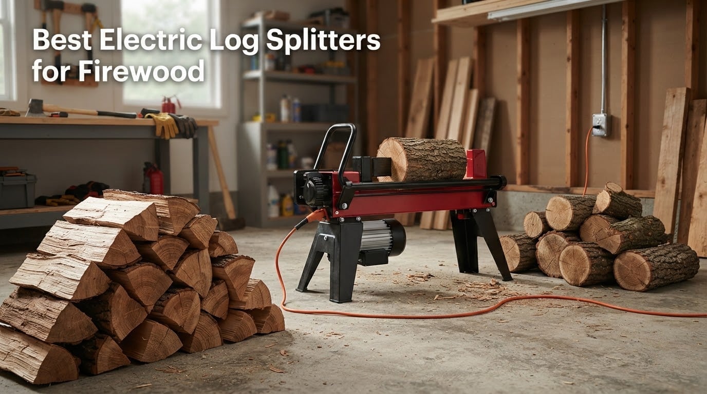 Best Electric Log Splitters for Firewood