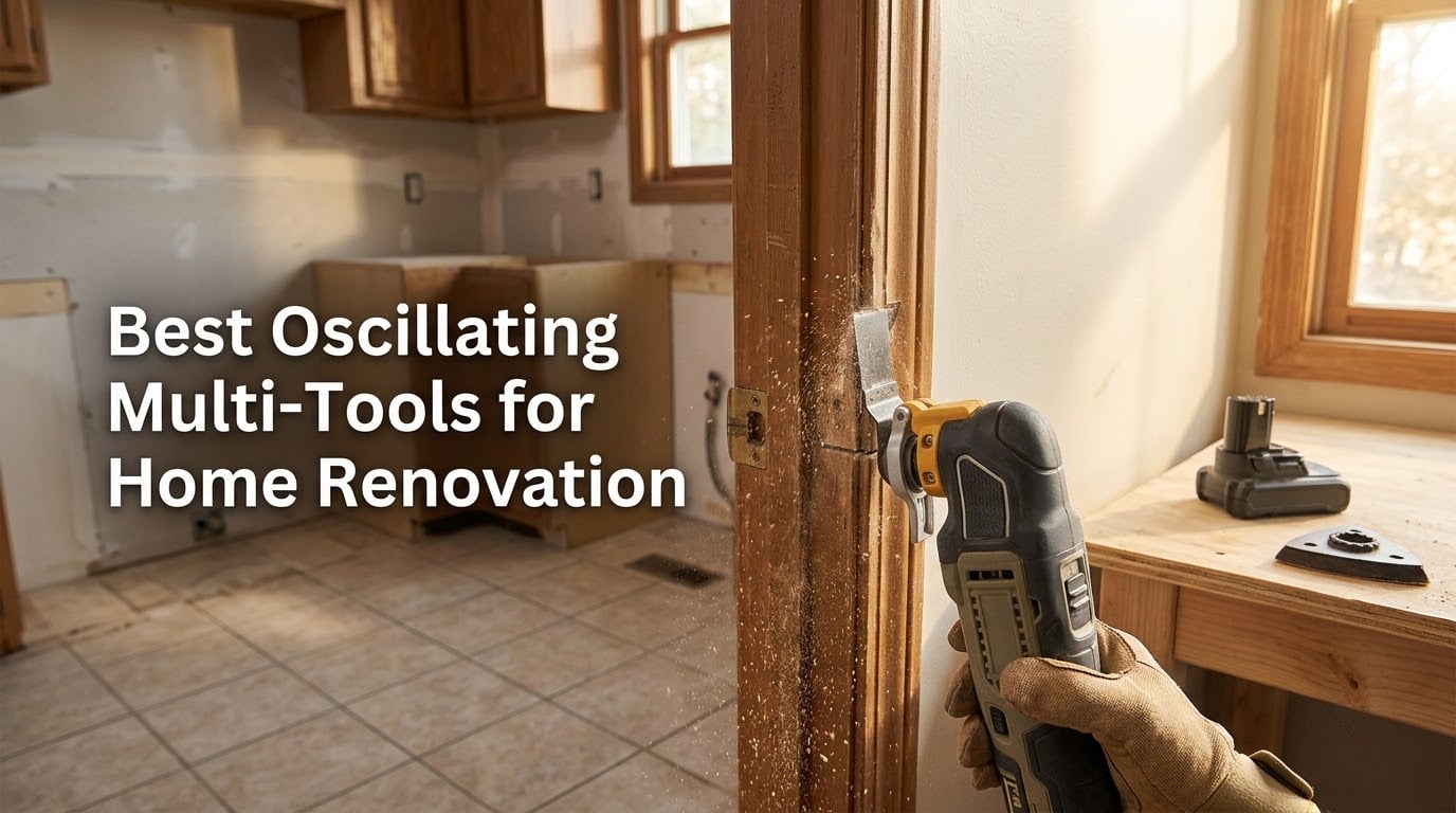 Best Oscillating Multi-Tools for Home Renovation