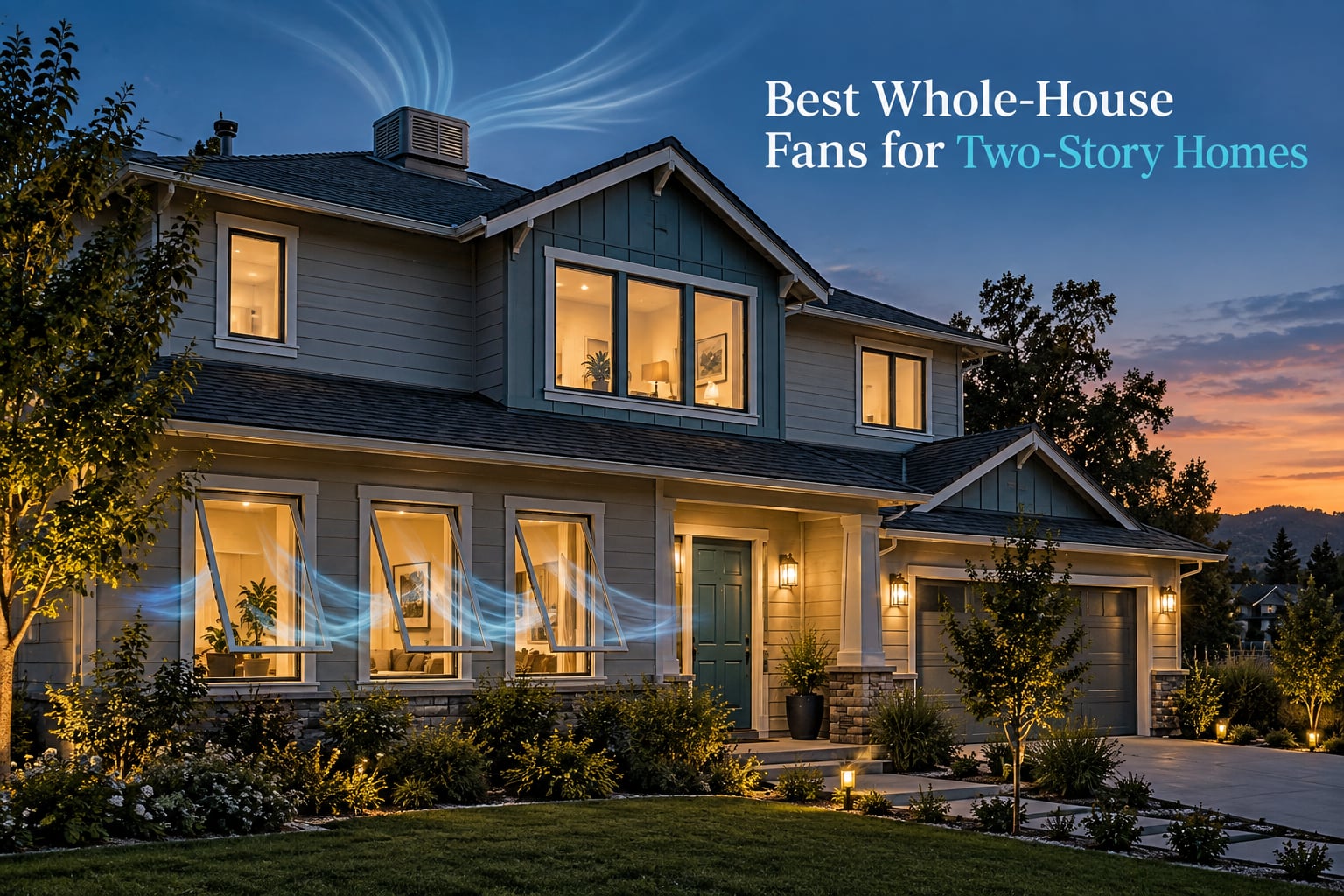 Best Whole-House Fans for Two-Story Homes