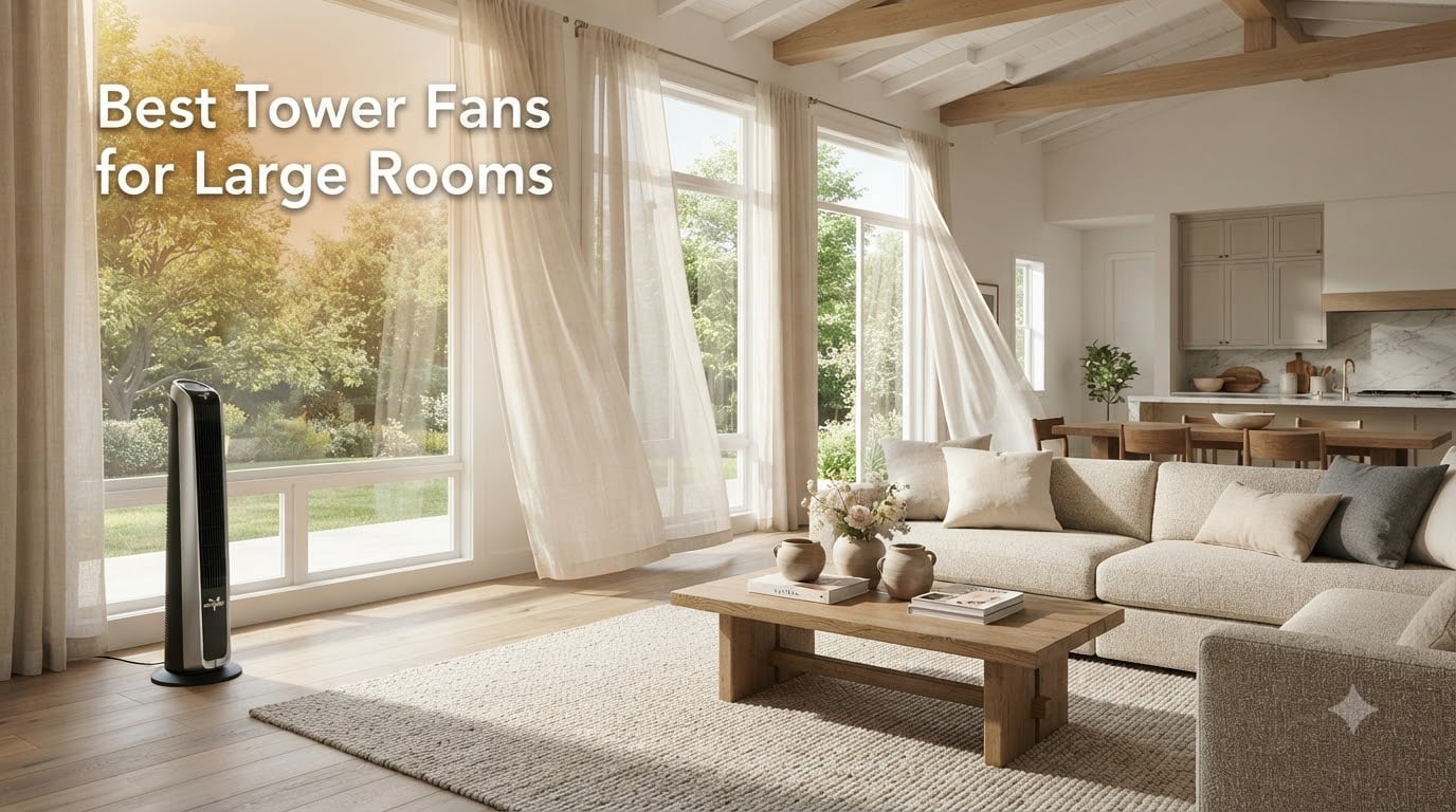 Best Tower Fans for Large Rooms