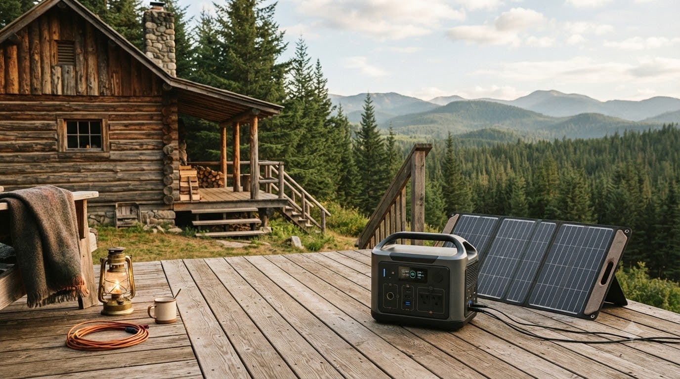 best solar generators for off grid cabins