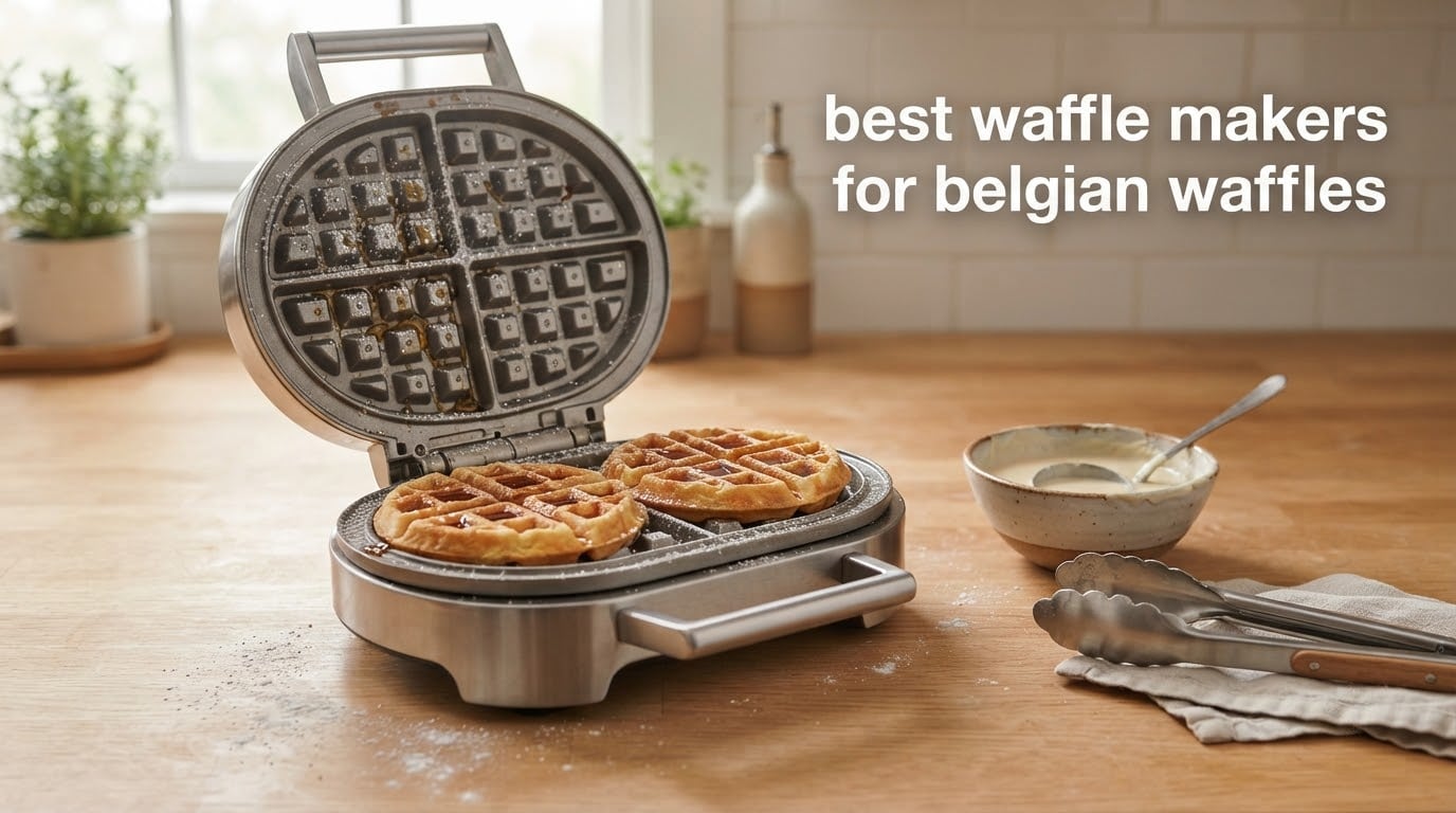 best waffle makers for belgian waffles