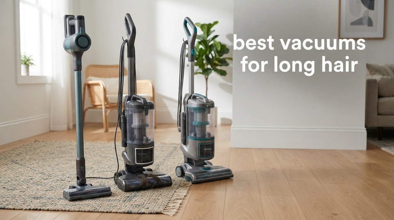 best vacuums for long hair