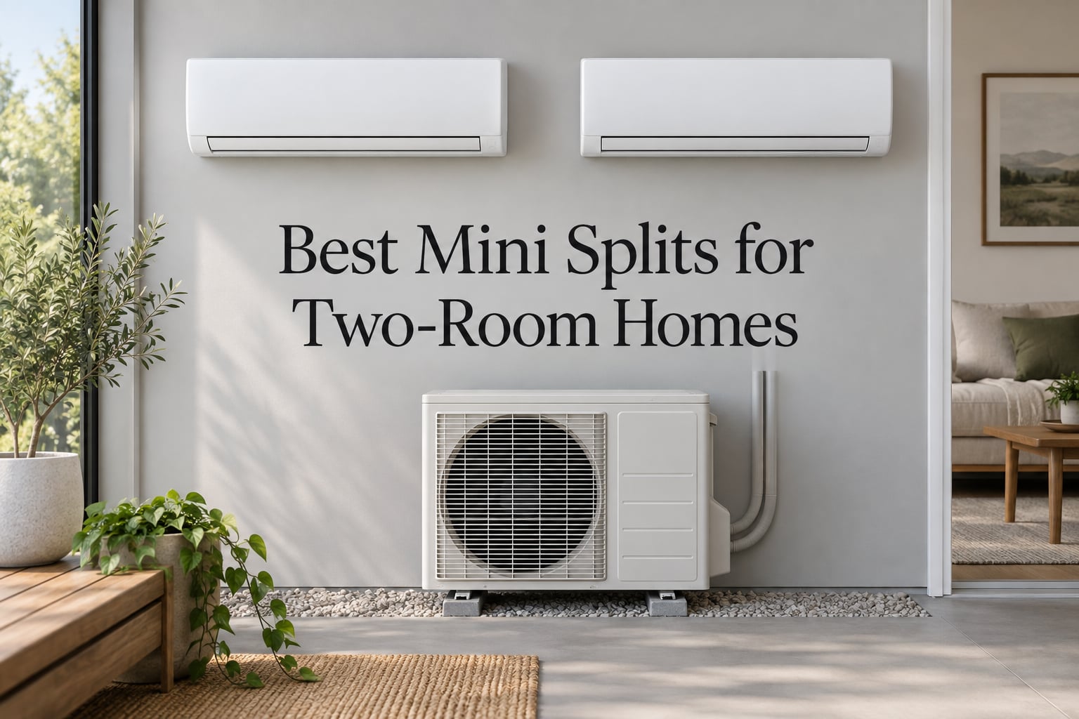 Best Mini Splits for Two-Room Homes