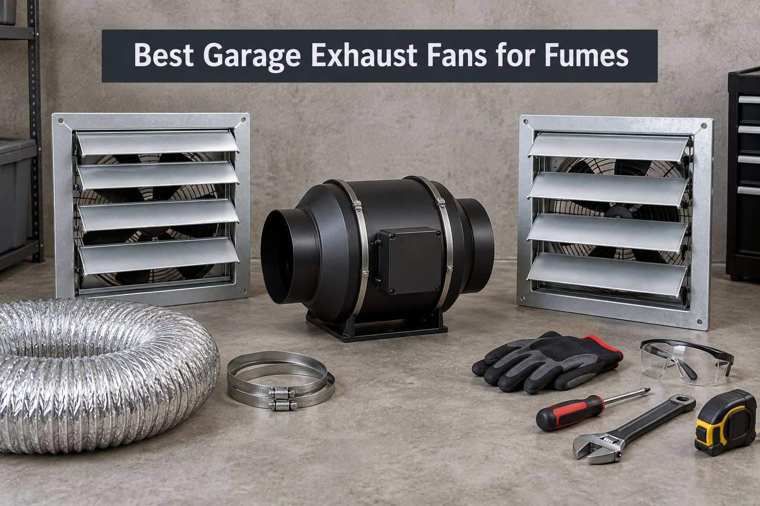 Best Garage Exhaust Fans for Fumes