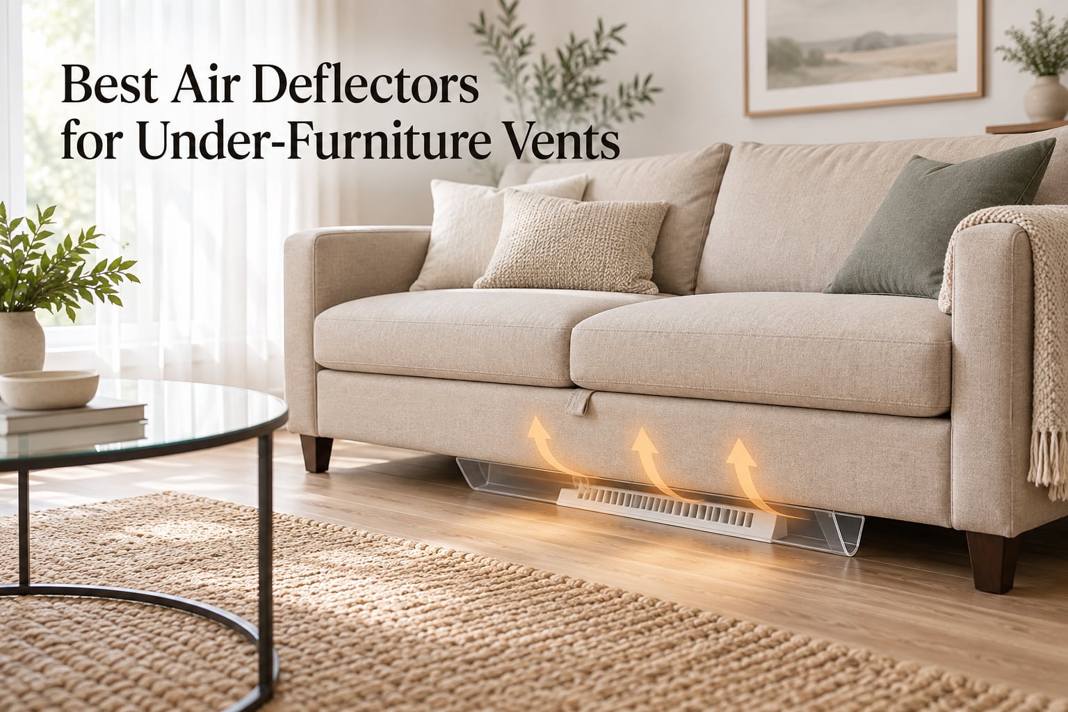 Best Air Deflectors for Under-Furniture Vents