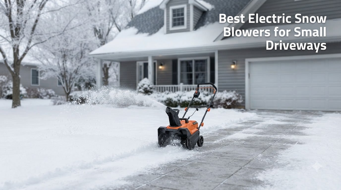 Best Electric Snow Blowers for Small Driveways