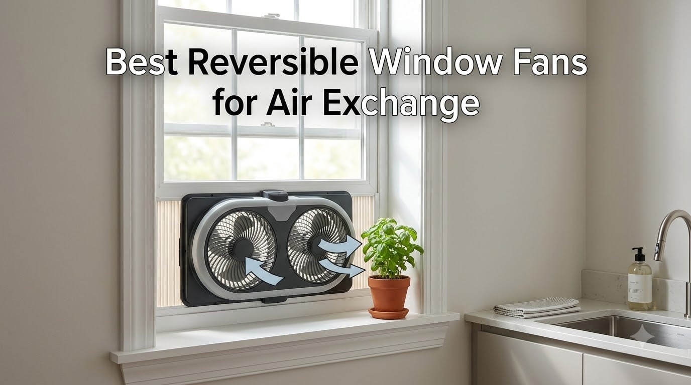 Best Reversible Window Fans for Air Exchange