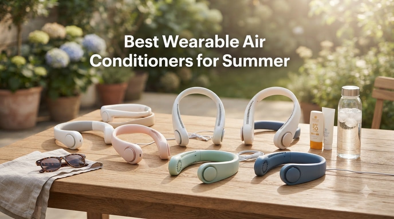 Best Wearable Air Conditioners for Summer