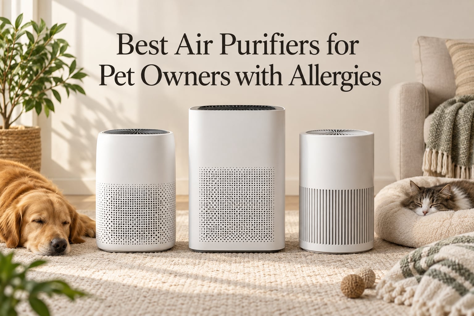 Best Air Purifiers for Pet Owners with Allergies
