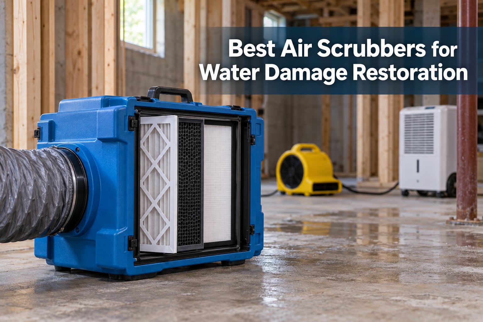 Best Air Scrubbers for Water Damage Restoration