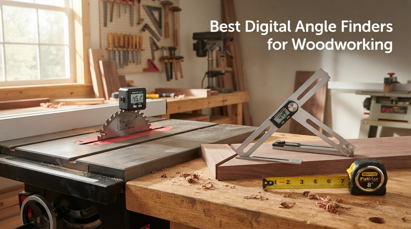 Best Digital Angle Finders for Woodworking
