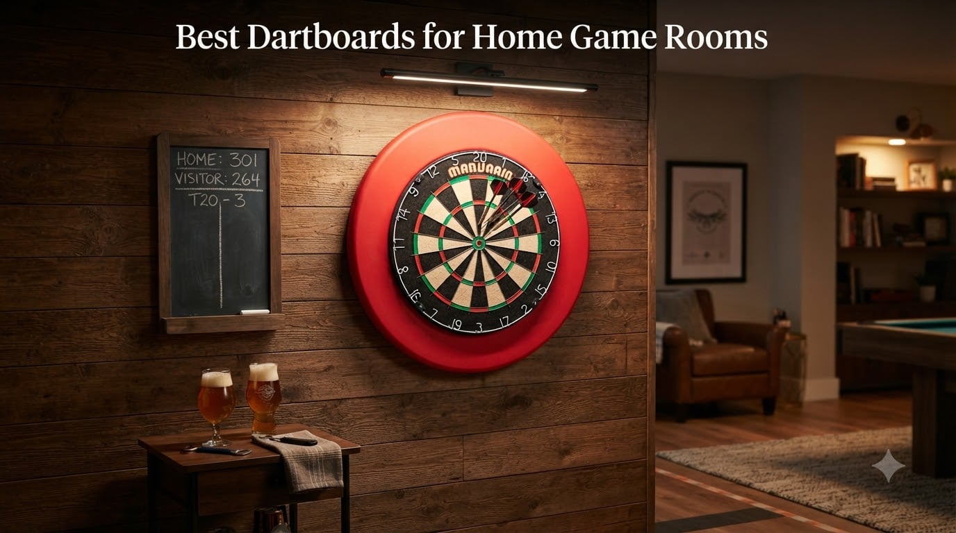 Best Dartboards for Home Game Rooms