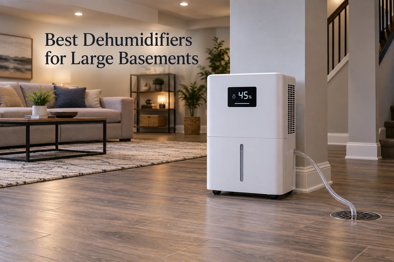 Best Dehumidifiers for Large Basements