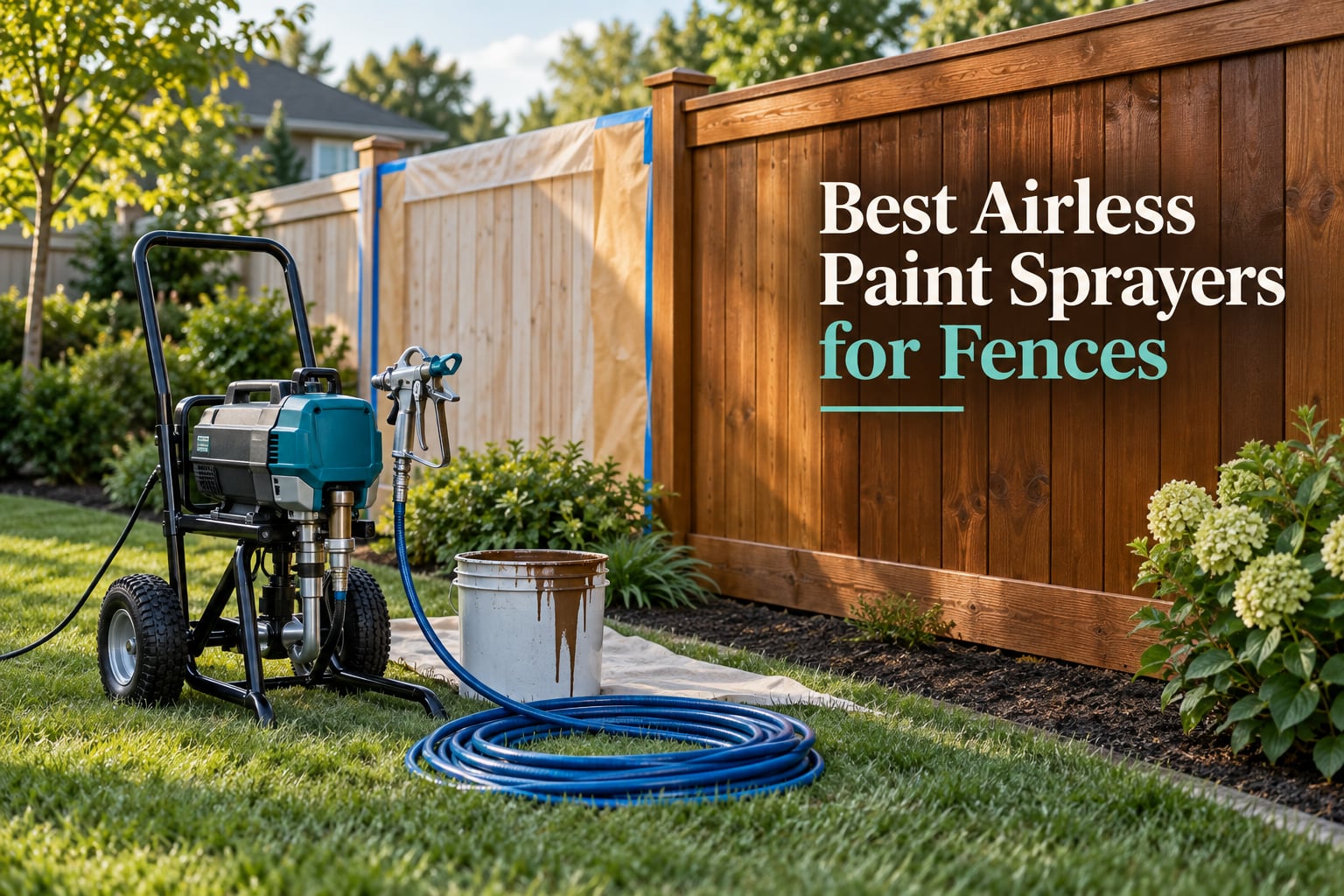 Best Airless Paint Sprayers for Fences