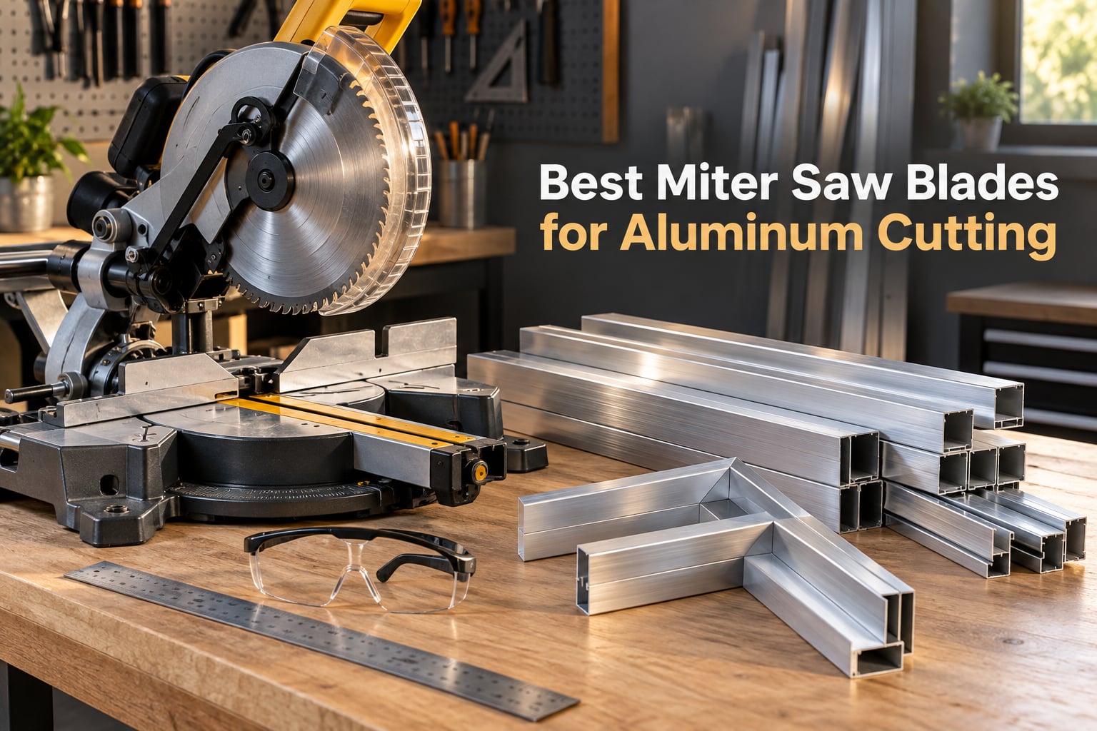 Best Miter Saw Blades for Aluminum Cutting