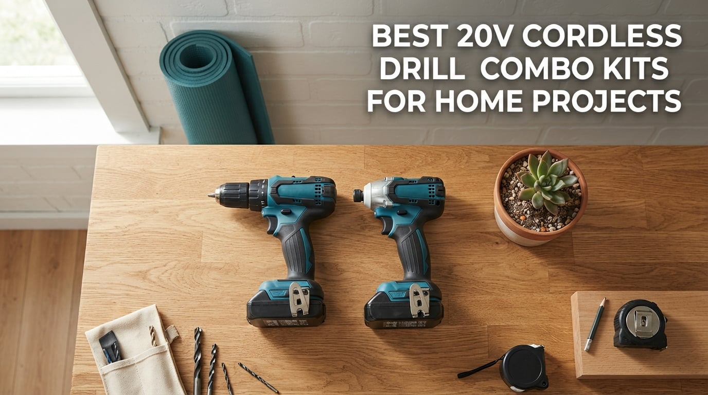 Best 20V Cordless Drill Combo Kits for Home Projects