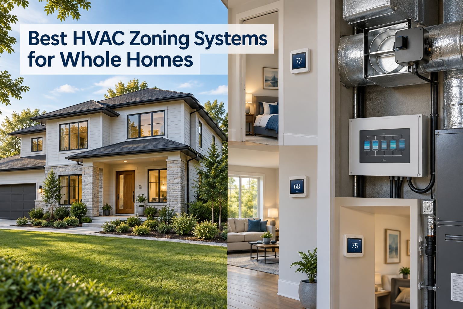 Best HVAC Zoning Systems for Whole Homes