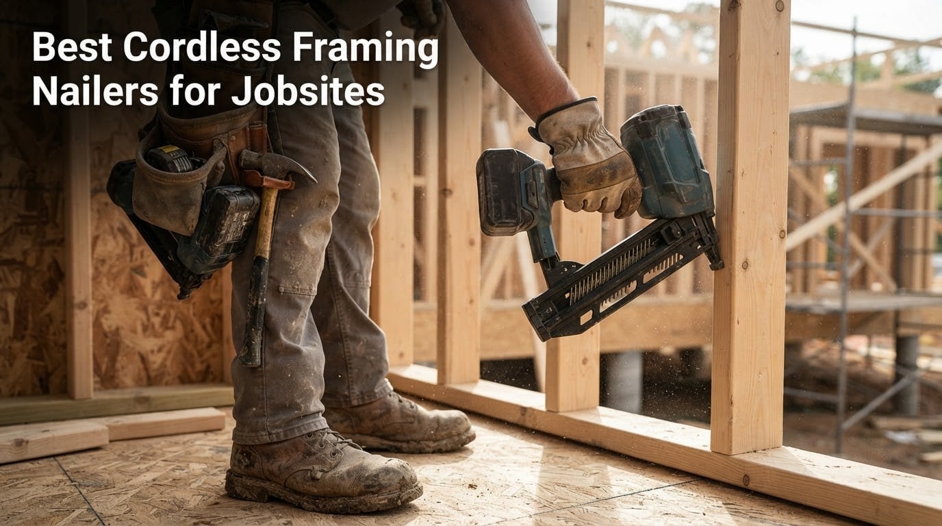 Best Cordless Framing Nailers for Jobsites