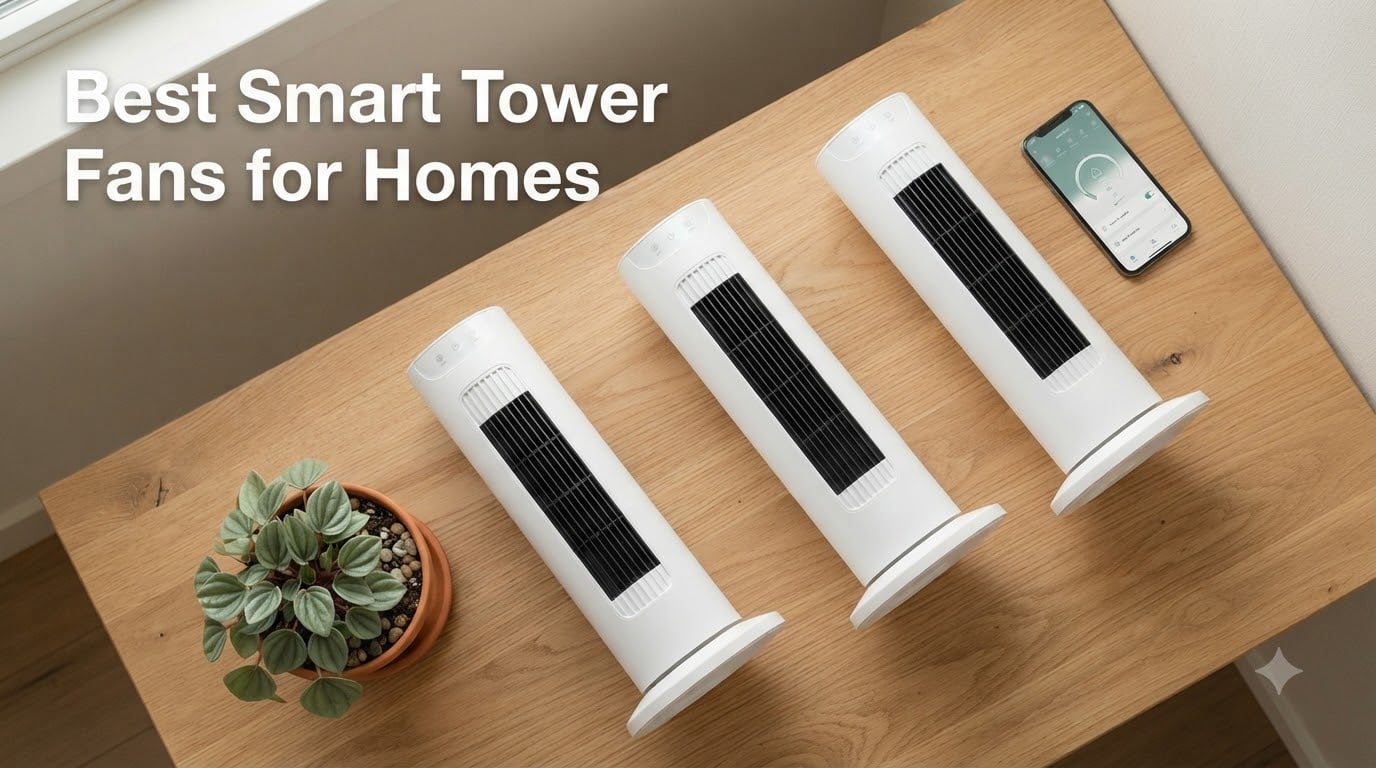 Best Smart Tower Fans for Homes